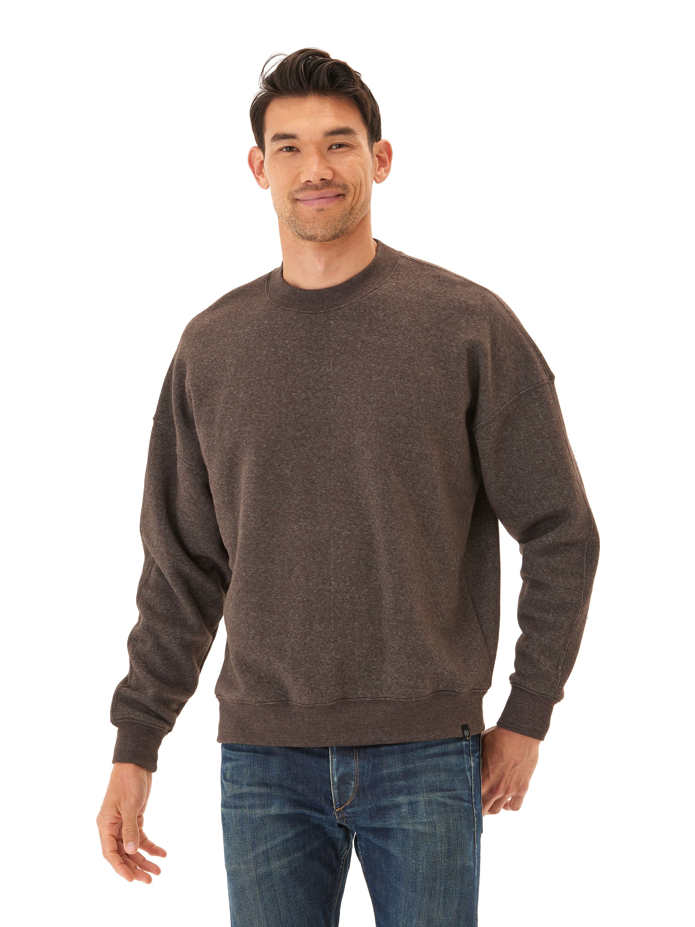 Rudy Triblend Fleece Drop Shoulder Sweatshirt