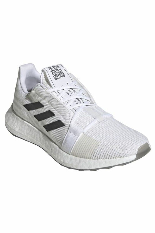 Running Shoes for Adults Adidas Senseboost Go White Men-Sports | Fitness > Running and Athletics > Running shoes-Adidas-41 1/3-Urbanheer