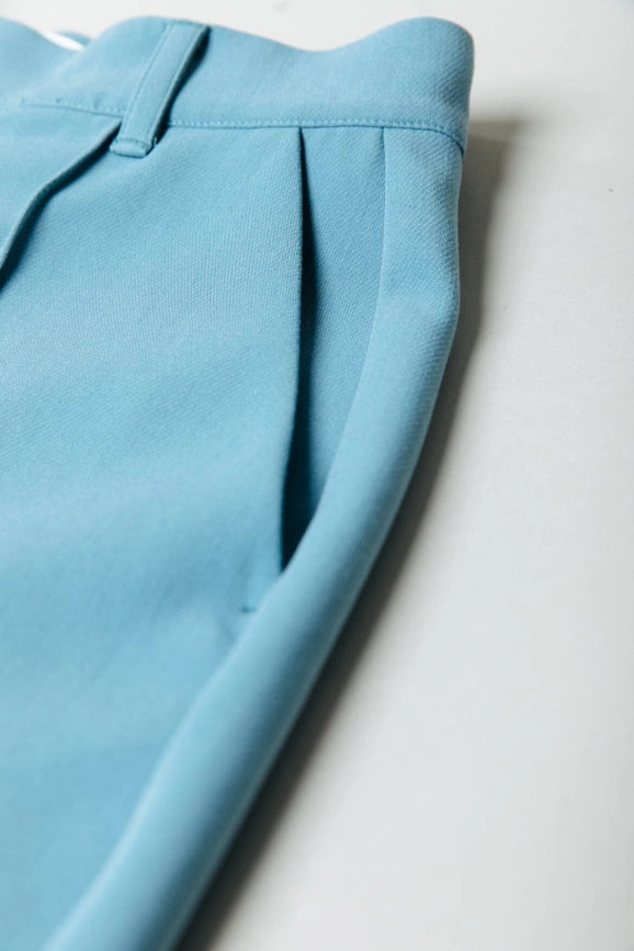 Rus Straight Pants | Adriatic Blue-Pants-Colourful Rebel-XS-Adriatic Blue-Urbanheer