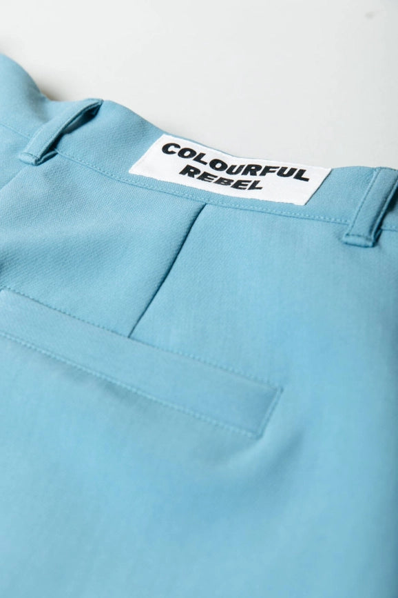 Rus Straight Pants | Adriatic Blue-Pants-Colourful Rebel-XS-Adriatic Blue-Urbanheer