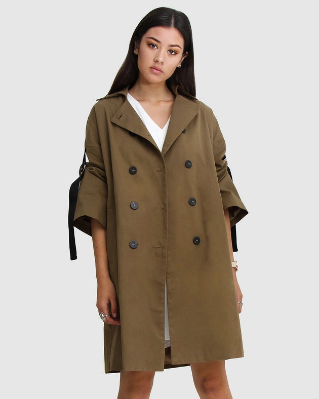 Russian Romance Oversized Trench Coat-COAT-belle & bloom-XS-Urbanheer