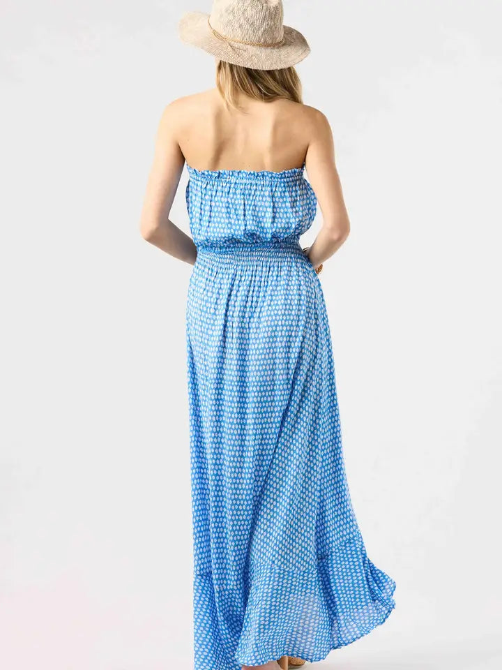 Ryden Maxi Dress Sleet Sky-Dress-Tiare Hawaii-One Size-Sleet Sky-Urbanheer