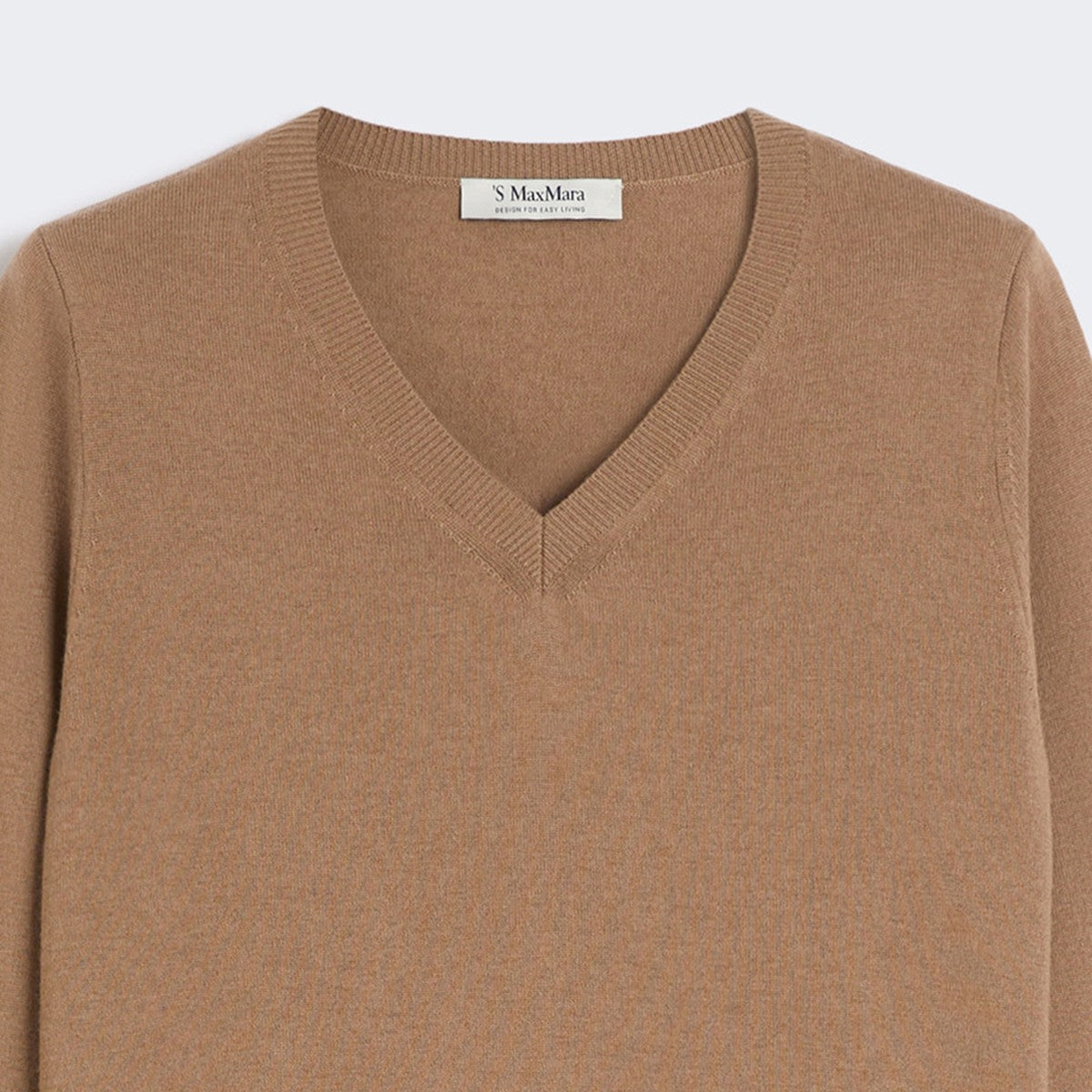 S Max Mara Camel-coloured wool sweater