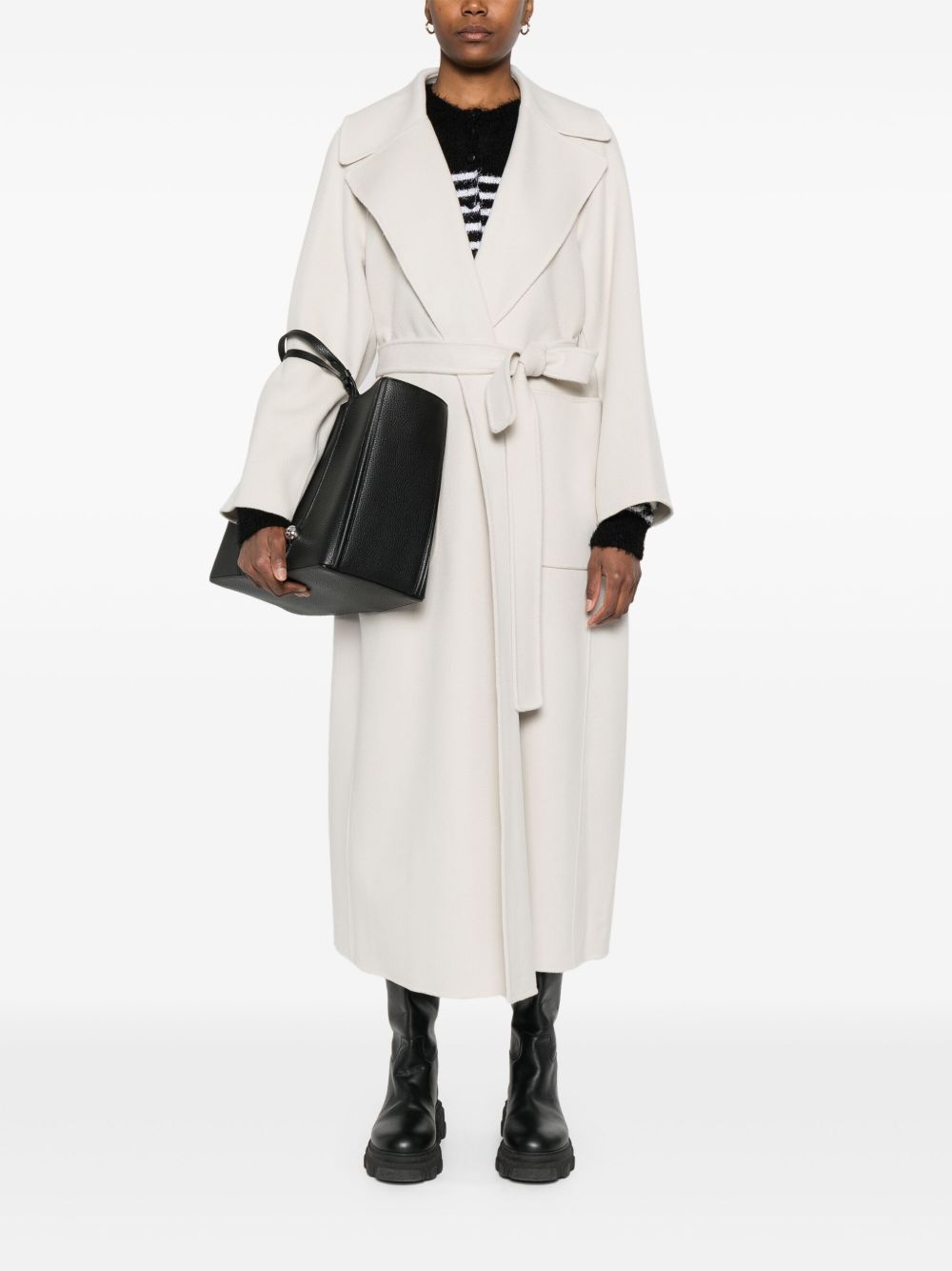 S Max Mara Coats Ivory