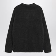 S Max Mara Green mohair knit sweater