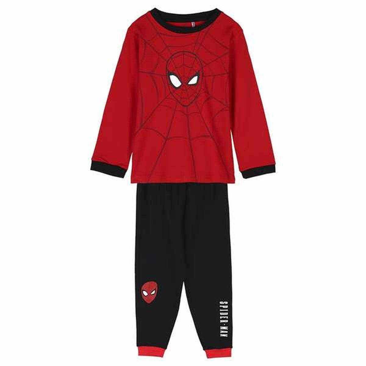 Children's Pyjama Spider-Man Red (24 Months)-Clothing, Boys-Spider-Man-Urbanheer