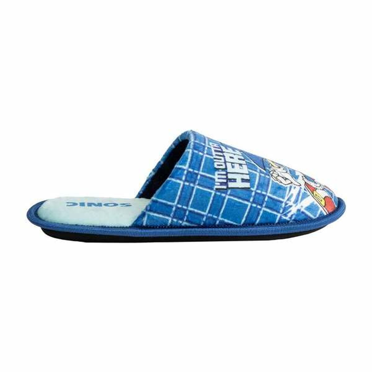 House Slippers Sonic Blue-Shoes and accessories, Shoes-Sonic-Urbanheer
