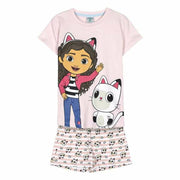 Children's Pyjama Gabby's Dollhouse Pink-Clothing, Girls-Gabby's Dollhouse-Urbanheer