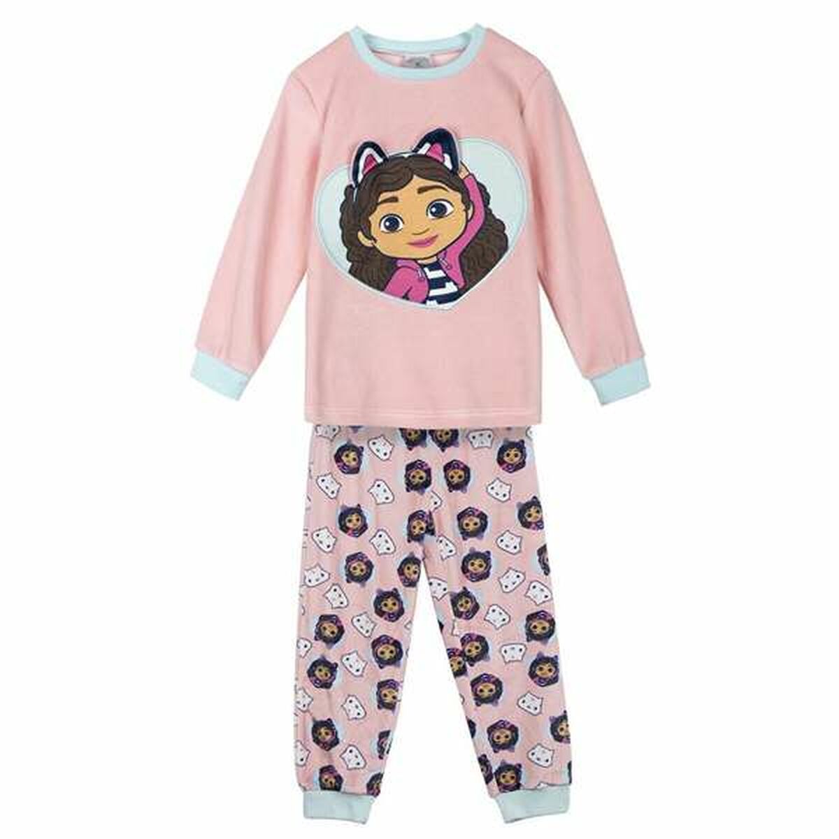 Children's Pyjama Gabby's Dollhouse Pink-Clothing, Girls-Gabby's Dollhouse-Urbanheer
