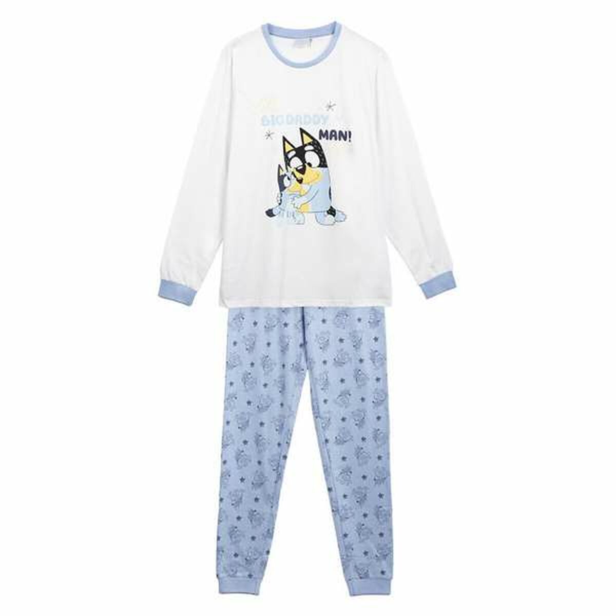 Pyjama Bluey Blue-Clothing, Women-Bluey-Urbanheer