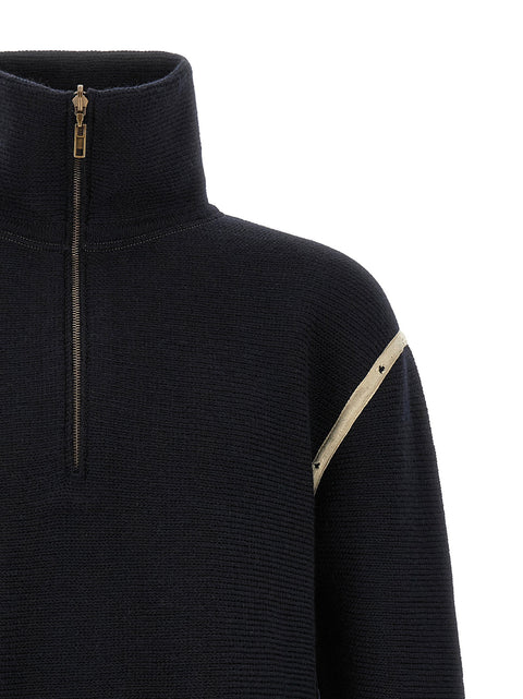 Maison Margiela Denim Patch Sweater