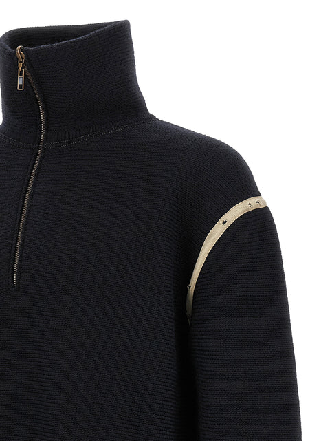 Maison Margiela Denim Patch Sweater