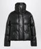 MM6 Maison Margiela Short padded faux leather jacket in black