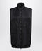 MM6 Maison Margiela Black Nylon Zip-Up Vest