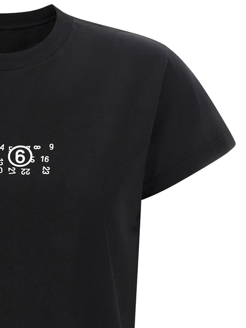 Mm6 Maison Margiela Upside-down Print T-shirt