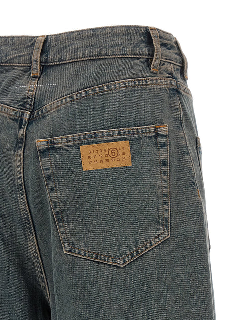Mm6 Maison Margiela Back-to-back Construction Jeans