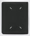 Maison Margiela Black Four Stitches Small Wallet