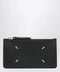 Maison Margiela Black Four Stitches Zip Card Holder