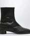 Maison Margiela Tabi leather ankle boots in black