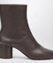 Maison Margiela Mocha brown Tabi ankle boots
