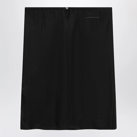 MM6 Maison Margiela Black skirt in acetate blend