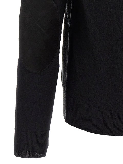 Maison Margiela Two-tone Wool Sweater