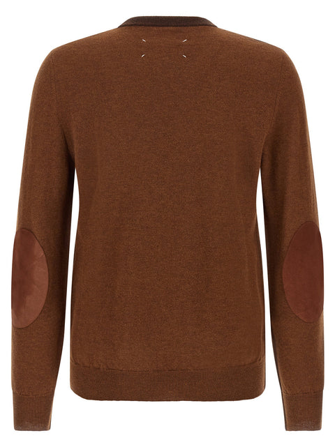 Maison Margiela Two-tone Wool Sweater