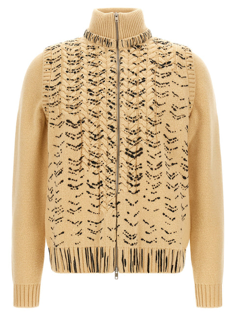 Maison Margiela Openwork Knit Cardigan