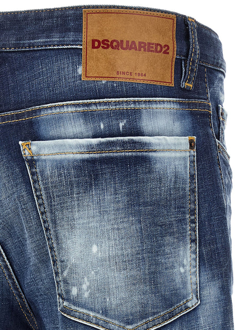 Dsquared2 Bro Jeans With Paint Details