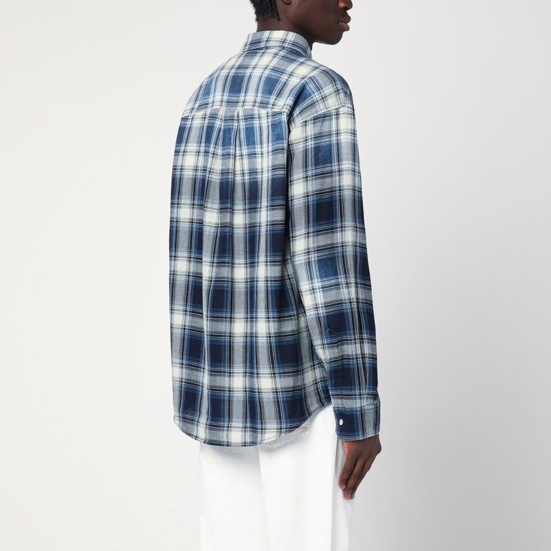 Dsquared2 Blue shirt Check pattern-Shirts-Dsquared2-48-Urbanheer