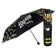 Foldable Umbrella Batman Perletti Black Ø 91 cm Children's-Luggage, Umbrellas-Batman-Urbanheer