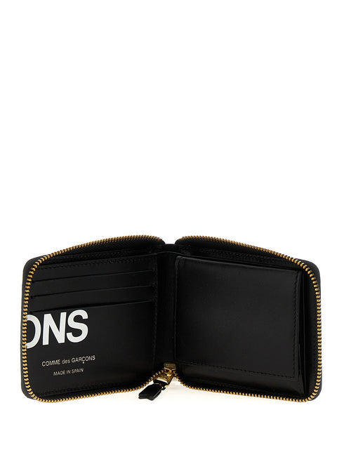 Comme Des Garcons Wallet Huge Logo Wallet