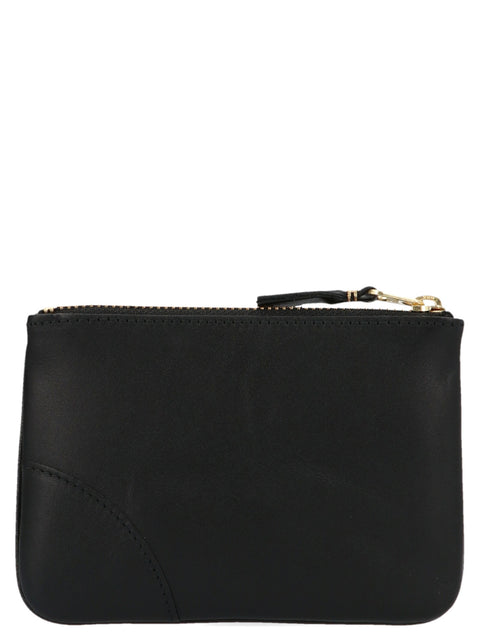 Comme Des Garcons Wallet Logo Print Wallet