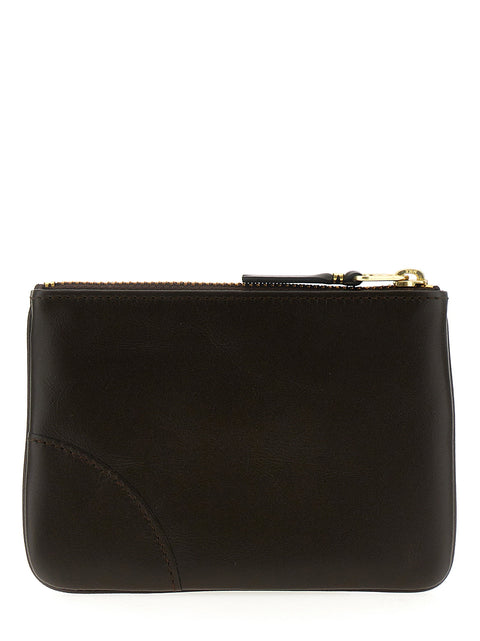 Comme Des Garcons Wallet Logo Leather Wallet