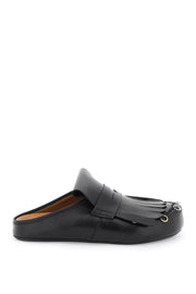 Marni leather clogs with bangs and piercings-Sandals-Marni-41-Urbanheer