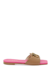 Pinko Love Birds Leather Slides Mixed Colours-Pinko-36-Urbanheer