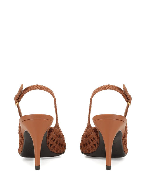SERGIO ROSSI With Heel CAMEL