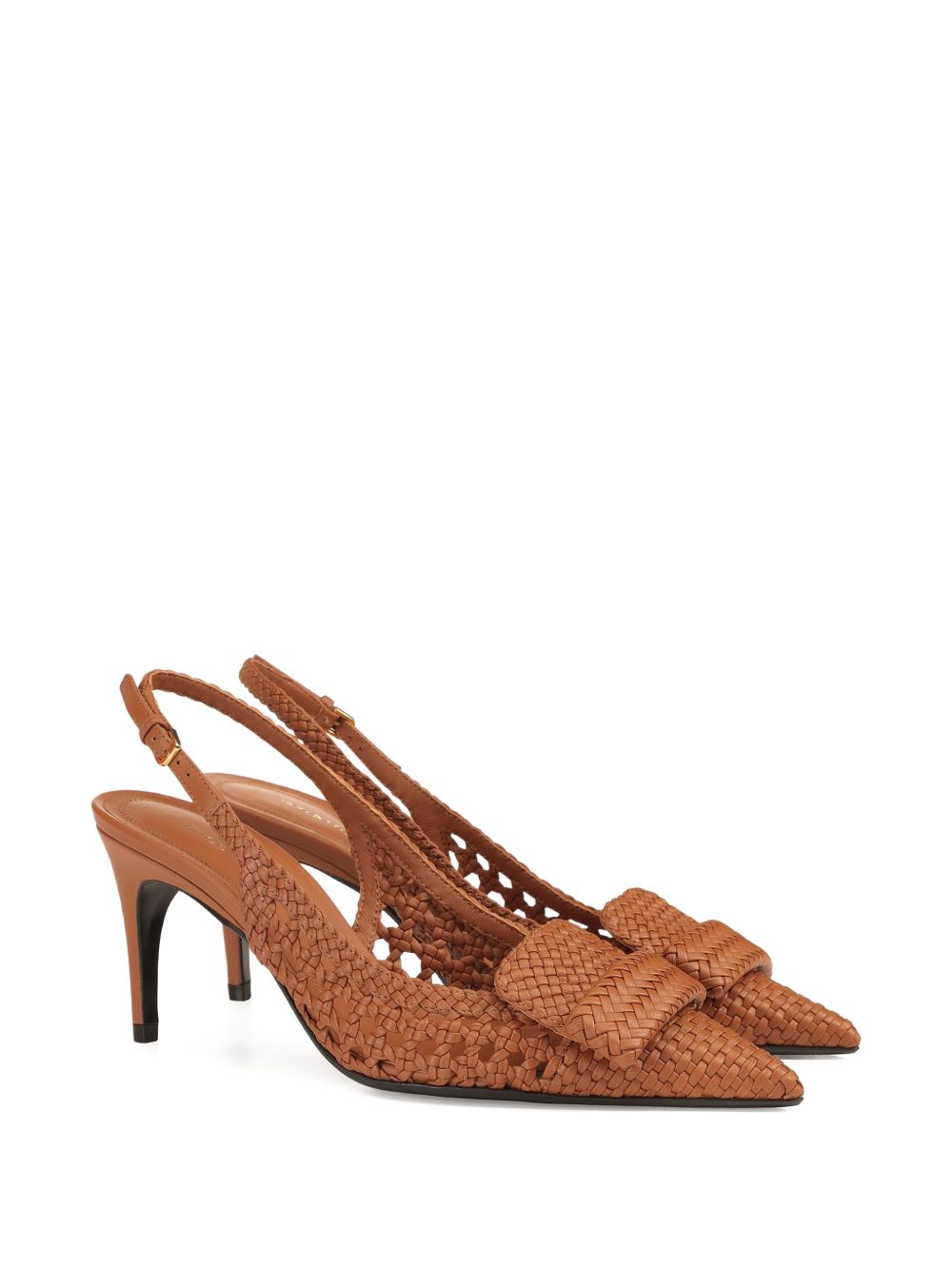 SERGIO ROSSI With Heel CAMEL