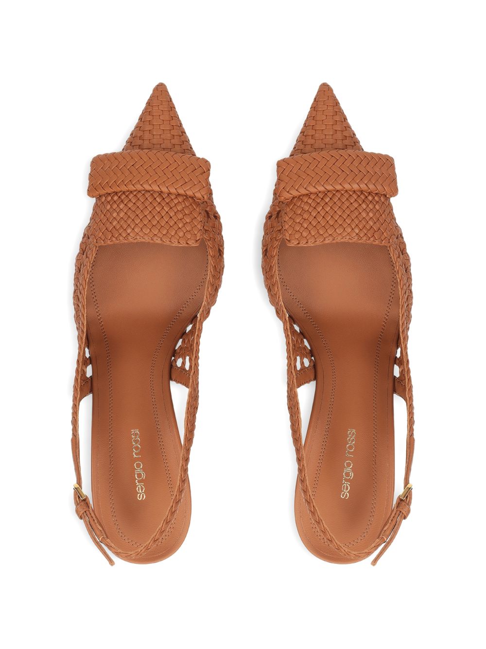 SERGIO ROSSI With Heel CAMEL