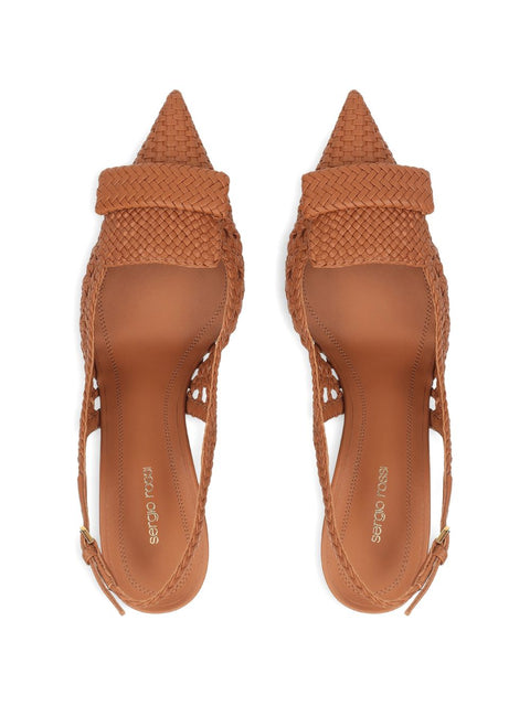 SERGIO ROSSI With Heel CAMEL