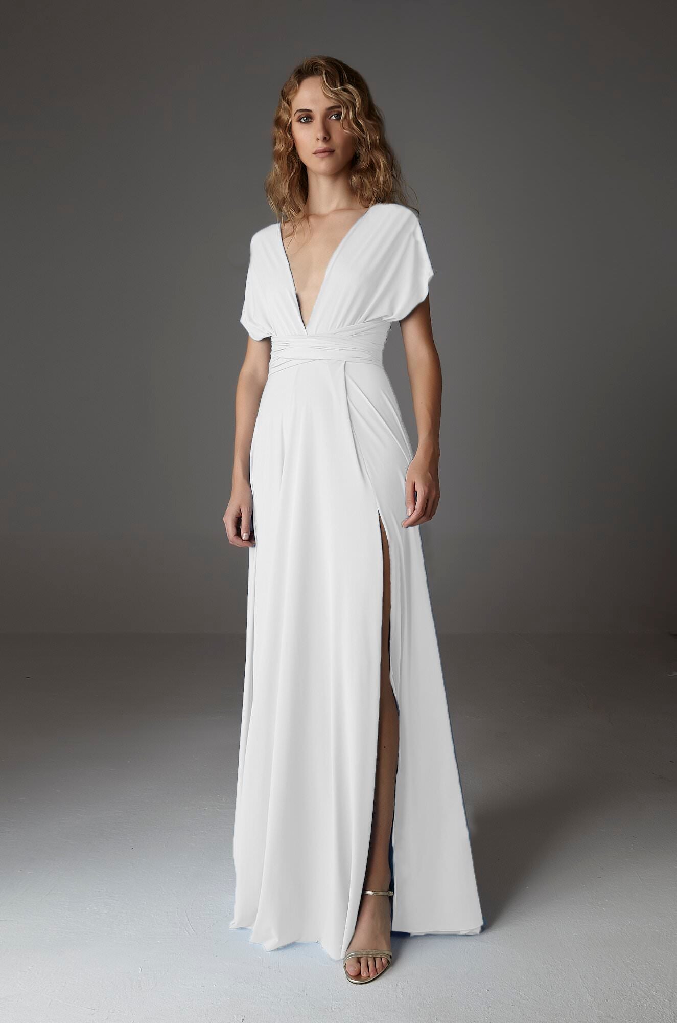 SEXY DRESS NOVIA-MULTIDRESS-Ceylan Bcn-IVORY-ÚNICA-Urbanheer