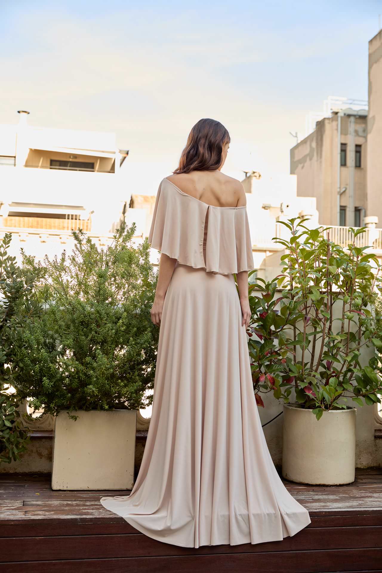 SEXY SKIRT-MULTIDRESS-Ceylan Bcn-CHAMPAGNE-ÚNICA-Urbanheer