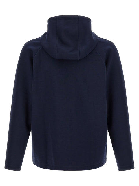 Lacoste Blue Interlock Hoodie