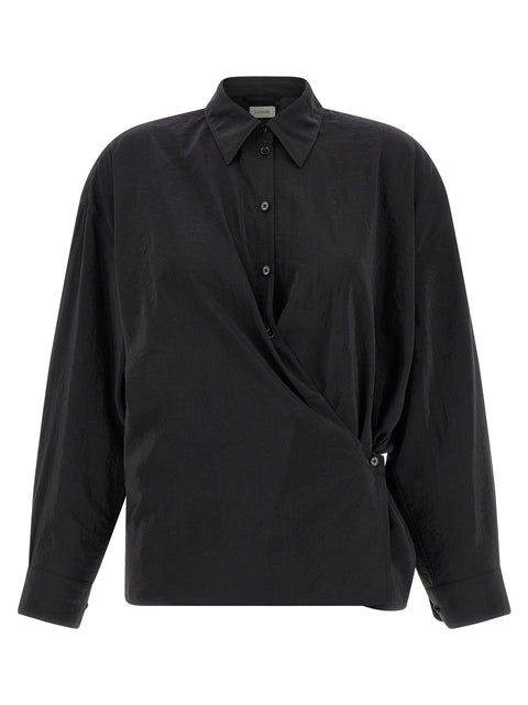 Lemaire Straight Collar Twisted Shirt
