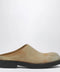 MM6 Maison Margiela Biker Mules in Beige Washed Suede