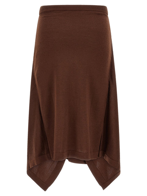 Lemaire Button Asymmetrical Skirt