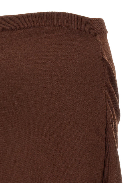 Lemaire Button Asymmetrical Skirt