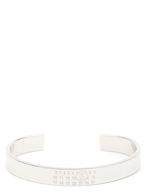 Mm6 Maison Margiela Numeric Minimal Signature Bracelet