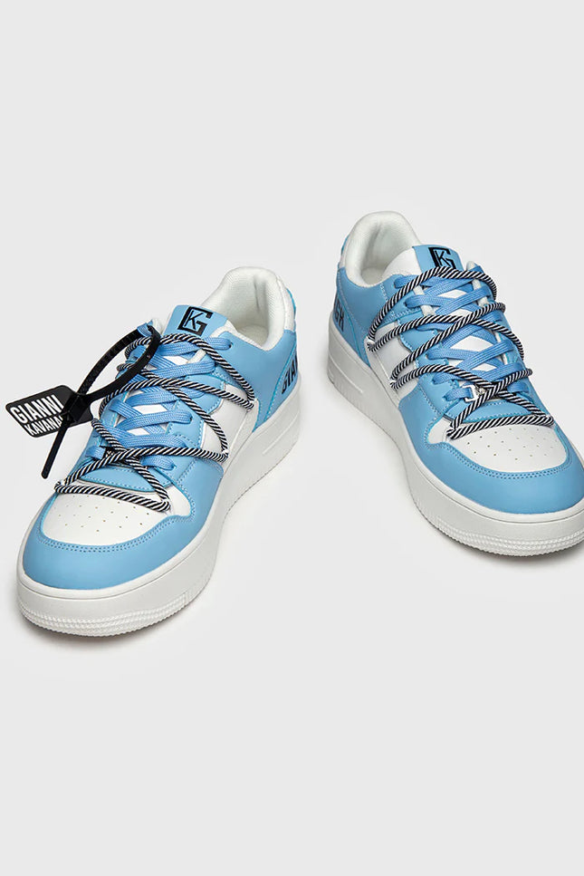 Blue Wrapped Sneakers-Sneakers-Gianni Kavanagh-Urbanheer