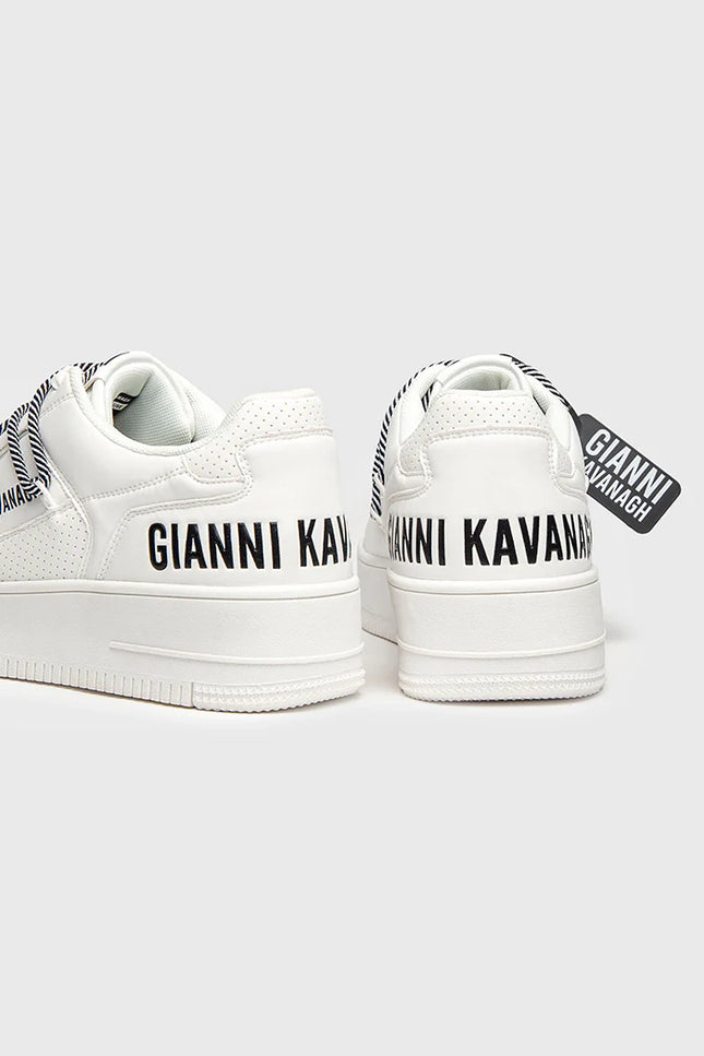 White Wrapped Sneakers-Sneakers-Gianni Kavanagh-Urbanheer